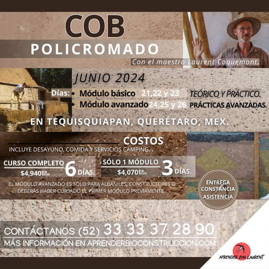 H COB policromado 21-26 Junio, México